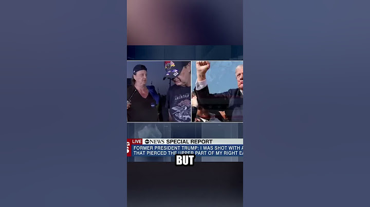 Eyewitness accounts of chaos at Trump rally