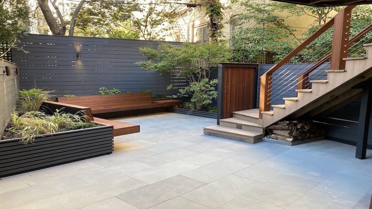 Prospect Park West Brownstone Garden YouTube