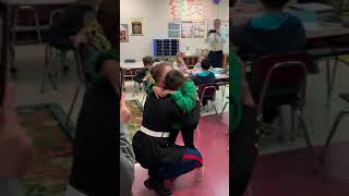 Marine Surprises Step Daughter