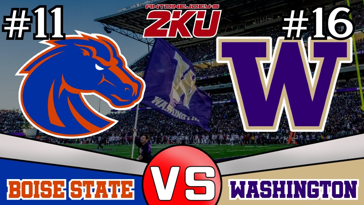 2KU Saturdays | Boise State Broncos @ #16 Washington Huskies (9/27/2025 ...