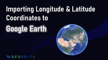 How to Import Latitude & Longitude Coordinates to Google Earth (from a CSV file)