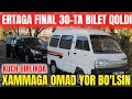 SHOSHILING 30-TA BILET QOLDI ERTAGA FINAL KUCH BIRLIKDA JAMOASIDAN XALI BUNAQASI BO&#39;LMAGAN