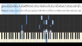 Jung Seung Hwan -  Wind (Scarlet Heart Ryeo OST) piano synthesia chords