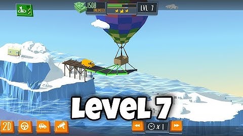 BUILD A BRIDGE LEVEL 7 (3 STAR)