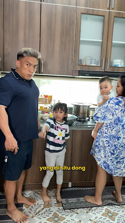 Maybe his father's body isn't big enough 😌🤔🧐 #makbapakgabe