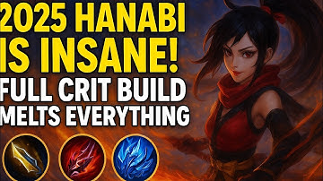 2025 HANABI IS INSANE! 💥 Full Crit Build MELTS Everything