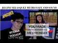 [REACTION] STABLE VOCALS! Regine Velasquez - You Made Me Stronger | Metro Safe and Sound 3