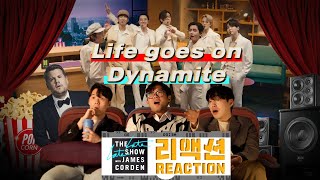 [ENG SUB]🇺🇸 MV director reacts to BTS 'Life Goes On & Dynamite' on James Corden Show🎬