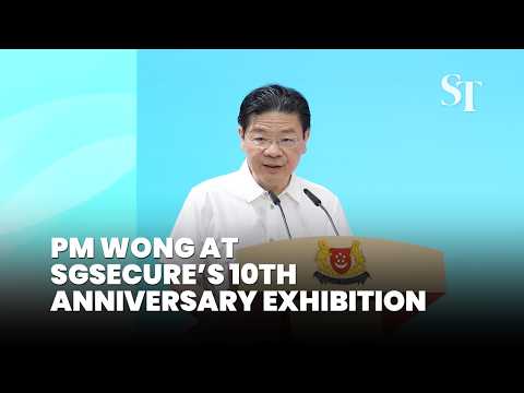 [FULL] PM Wong speaks at SGSecure’s 10th anniversary exhibition