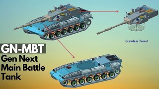 FUTURE HOLDS: DRDO's New Futurist MBT approach: The GNMBT screenshot 5