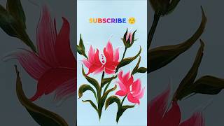 Beautiful Pink Flower Painting 🌸 | Easy Acrylic Painting Tutorial | Speak Truth