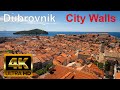 Dubrovnik Croatia 🇭🇷 4K Walking on the City Walls