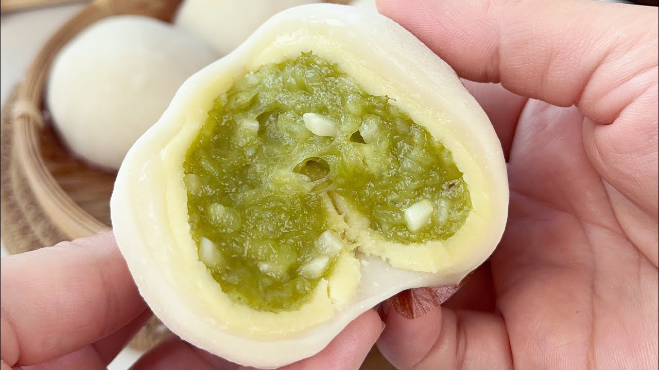 MOCHI CỐM XÀO DỪA NON