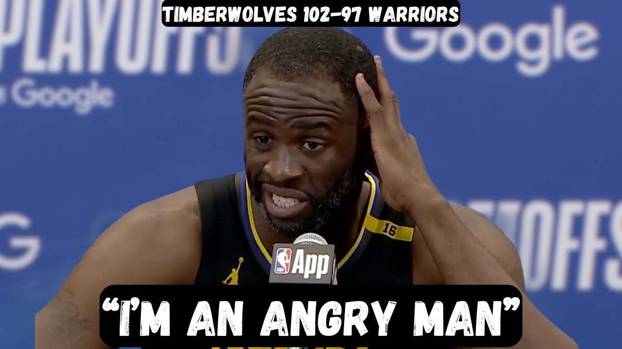 Дрэймонд Грин выдал ЭПИЧЕСКУЮ тираду ЗЛОГО ЧЕРНОГО ЧЕЛОВЕКА после поражения в третьей игре — инте...