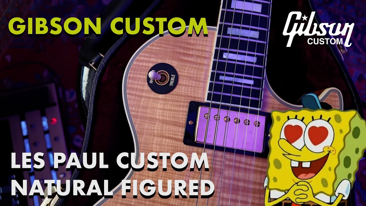Gibson Custom Les Paul Custom F Natural Demo 2009 - YouTube