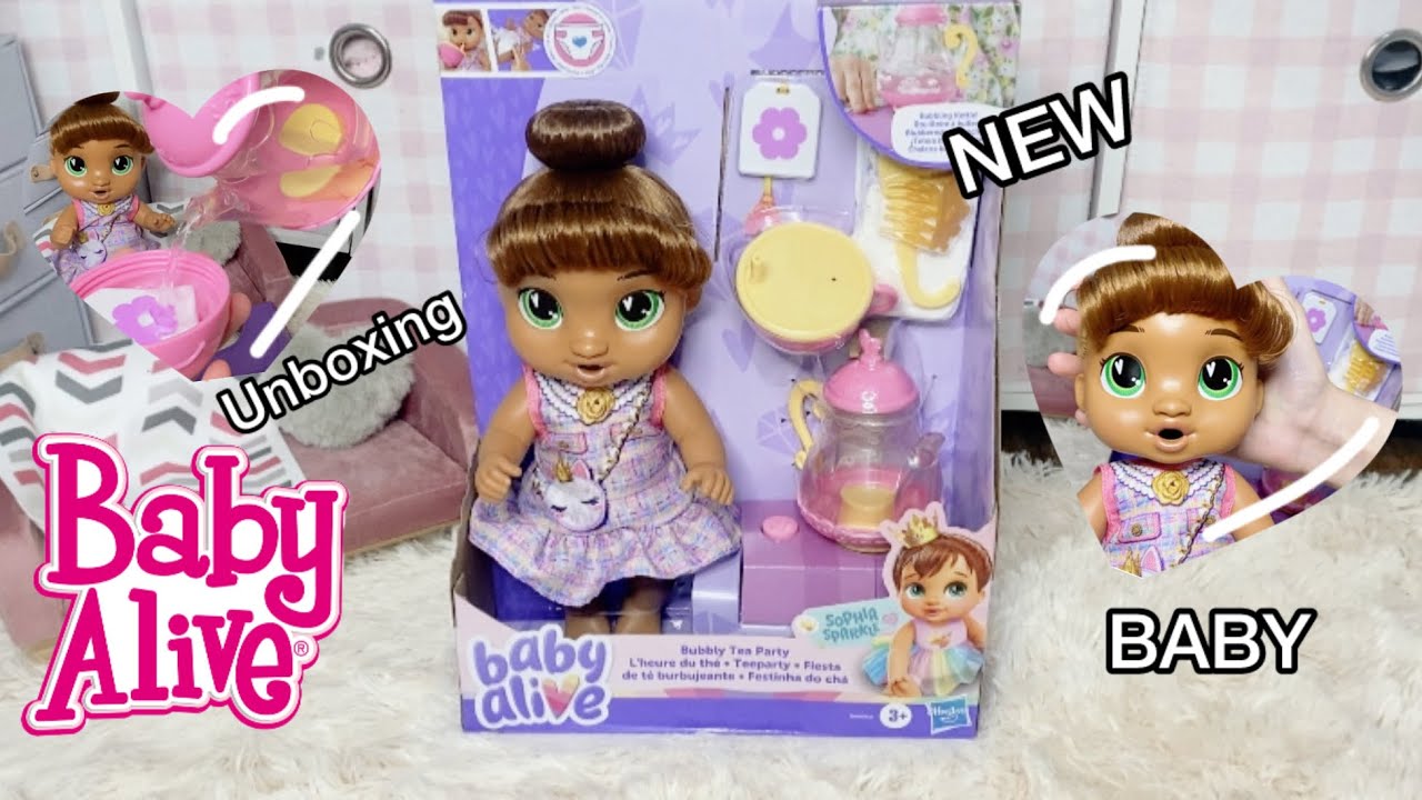 NEW Bubbly Tea Party Baby Alive Unboxing! | Immysnursery