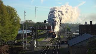 N&W 611 - Departing Salisbury