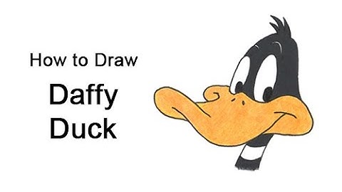 How to Draw Daffy Duck