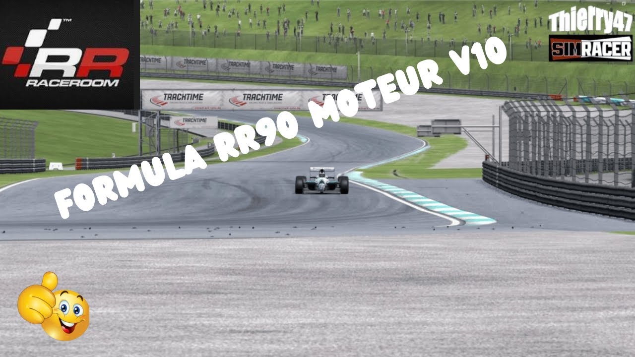 Raceroom - Formula RR90 - Moteur V10 😮