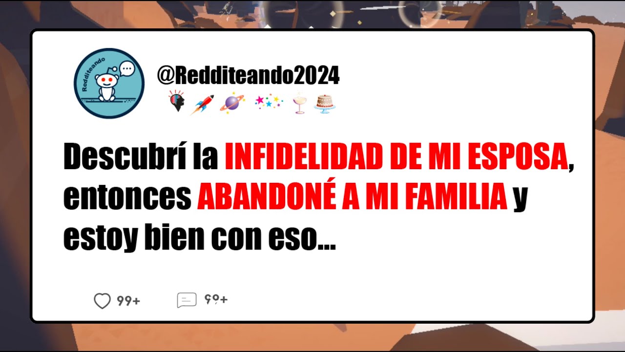 Descubrí la infidelidad de mi esposa, entonces abandoné a mi familia...Reddit