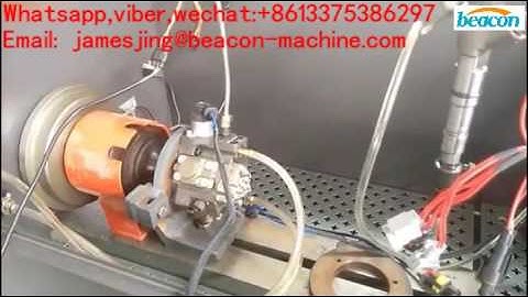 CRS3 common rail injector pump tester from beacon machine