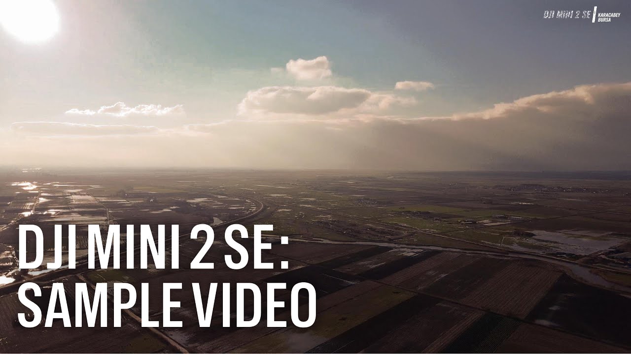 Захватывающие воздушные съемки на DJI Mini 2 SE: 2K 30FPS