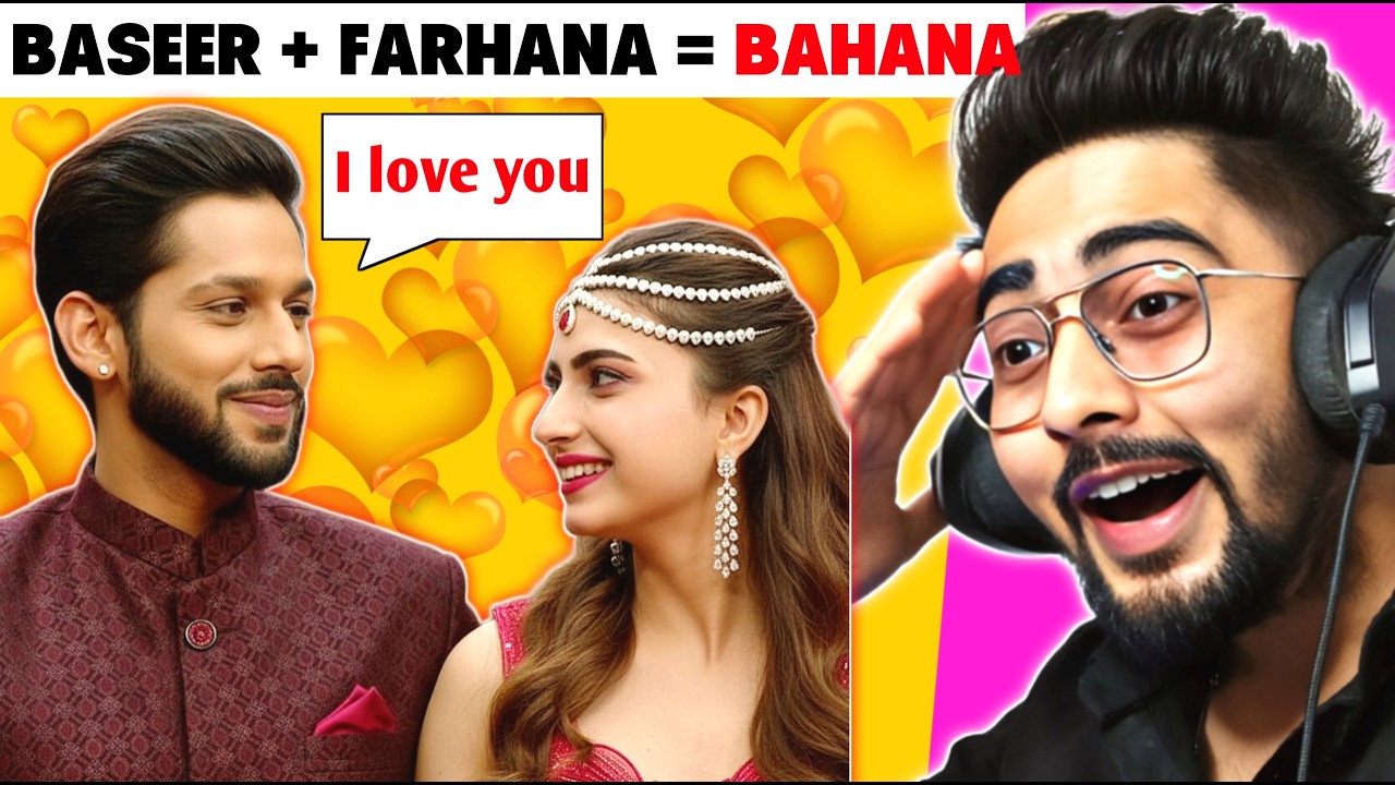 BIGG BOSS 19 BAHANA FUN MOMENTS - Farhana Bhat and Baseer Ali