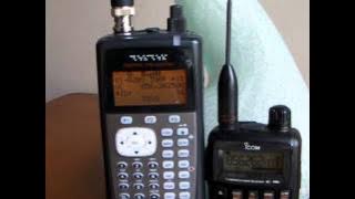 the difference in monitoring trunking radio between RS 106 with R6 ......