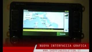 SS7608HD NAVIGATORE MULTIMEDIALE VOLKSWAGEN SKODA SEAT GPS DISPLAY HD screenshot 5