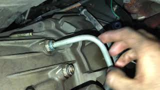 how to remove chevy transmission cooling lines