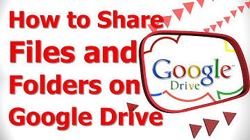 How to Share Files and Folders on Google Drive 2014