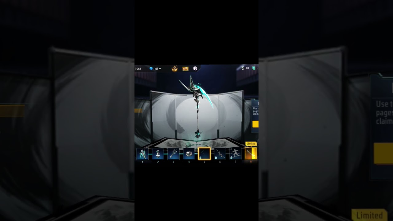 UNLOCKING INK HYPERBOOK GLOO WALL SKIN • FREE FIRE