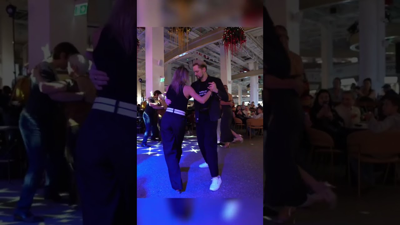 Street Tango. Moscow. Сергей Мазяев и Вероника Мазяева 