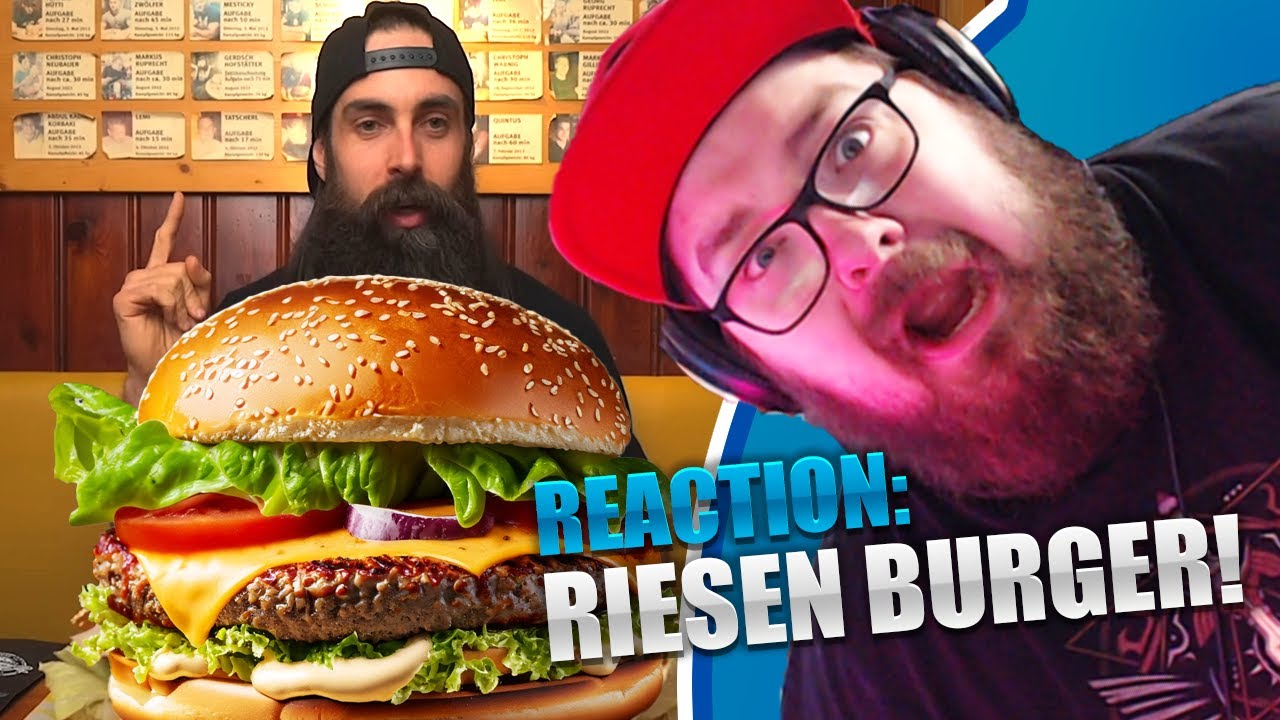 Die RIESEN Burger CHALLENGE! - BackseatBoys Reaction