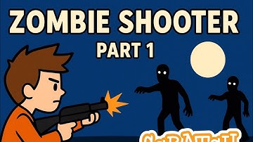 How to Make a Zombie Shooter Game in Scratch : Movement, Shooting & Chasing Zombies