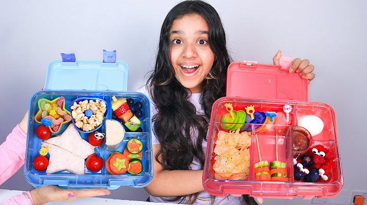 مين سوى أحلى لانش بوكس ! ! who make best lunch challenge