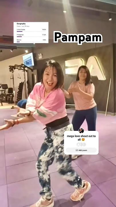 Pampam dance trend with Kikz #smileandshake #dance #shorts