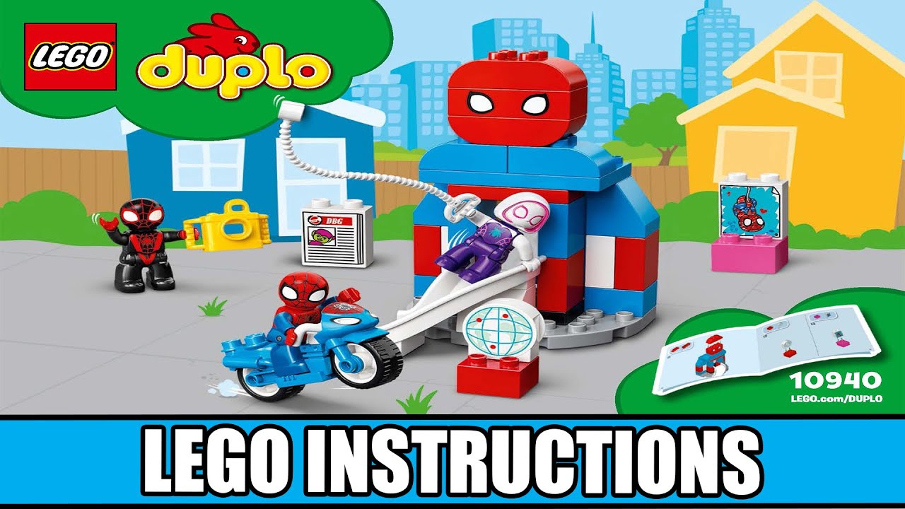 LEGO Instructions, Duplo, 10940