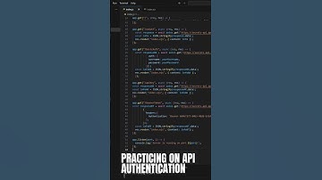 API Authentication code  #webdeveloper #webdeveloper #design #webdevelopment  #coding #webdesigner
