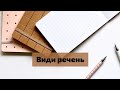 Найскладніші завдання ЗНО Види речень