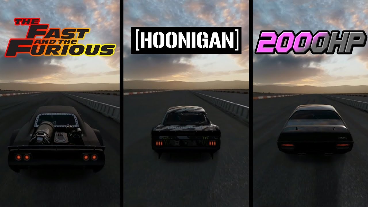 Head 2 Head Battle! | Forza 7 | Hoonicorn v2 vs Ice Charger vs 2000hp Plymouth