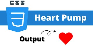 Heart pump using HTML and CSS tutorial for beginners #coding #tutorial #css News
