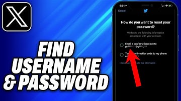 How To Find X Twitter Username And Password (2025) - Easy Fix