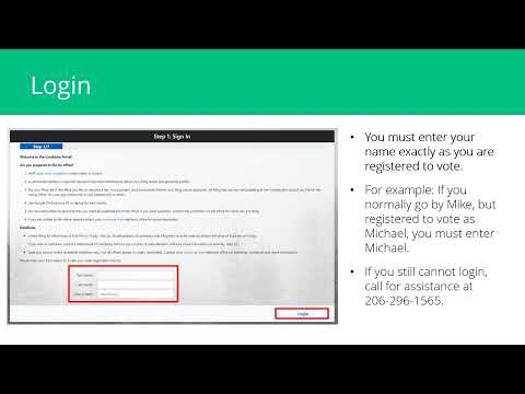 2022 PCO Filing Tutorial: How to file online for Precinct Committee Officer