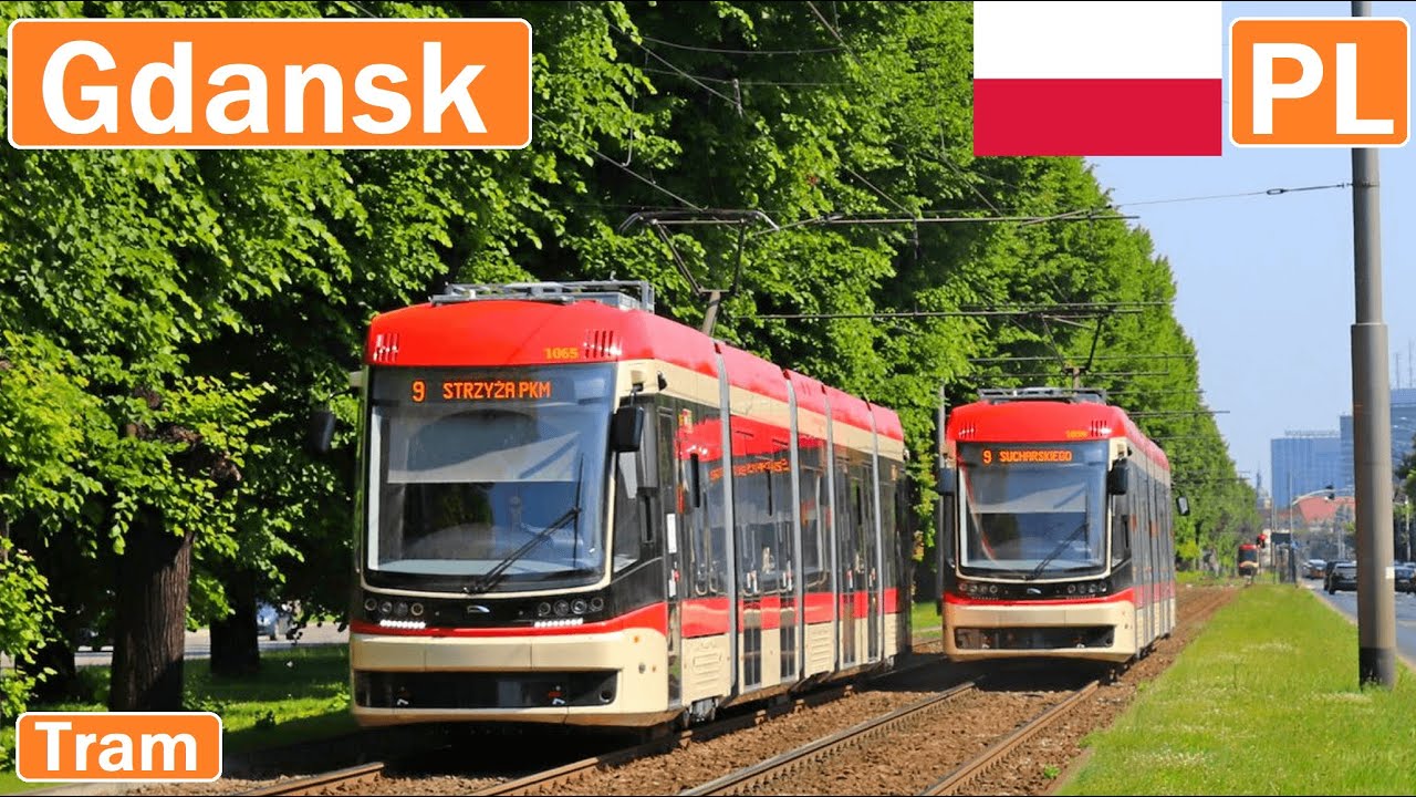 🇵🇱 GDANSK TRAMS 2020 | Tramwaje w Gdańsku【4K】