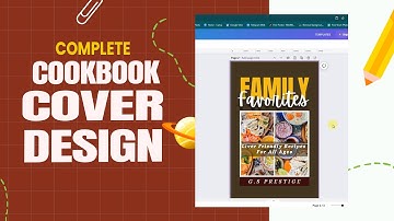 How to Design a Cookbook Cover for Amazon Using Canva: Easy Tutorial