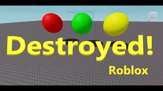 How to Remove Objects (Roblox Studio Tutorial) - by PrizeCP Extreme Simple Series 2 (052)