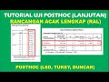 Tutorial Uji Lanjut atau Post_Hoc Pada Rancangan Acak Lengkap Menggunakan SPSS