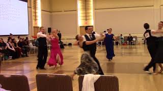 Triangle Open 2017  Silver Smooth Foxtrot Final