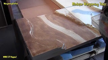 Modular Wargaming Table Top Part 3 of 4 - MAKE IT Happen - Wargaming Terrain
